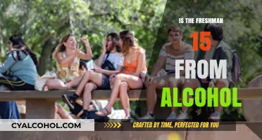 Does Alcohol Contribute to the Freshman 15 Weight Gain Myth?