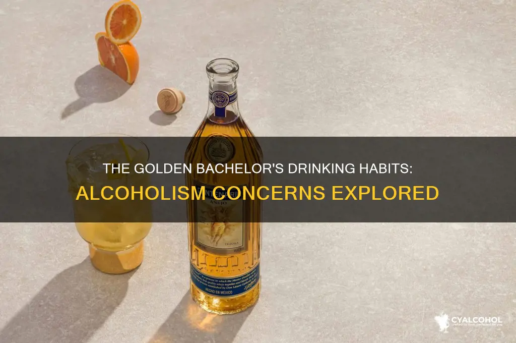 is the golden bachelor an alcoholic