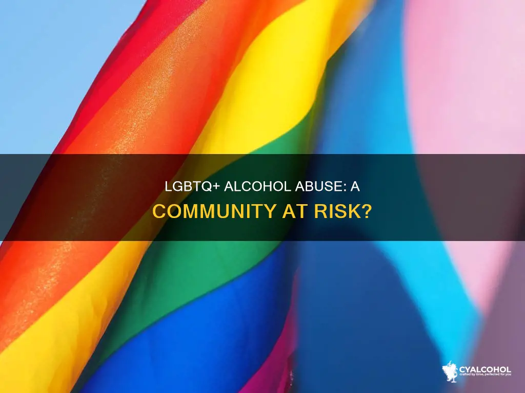 is the lgbt community at higher risk for alcohol abuse
