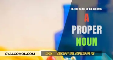 Alcohol Names: Proper Nouns or Not?