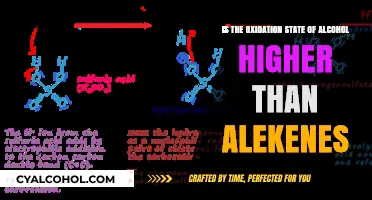 Alcohol vs Alkenes: Higher Oxidation State?