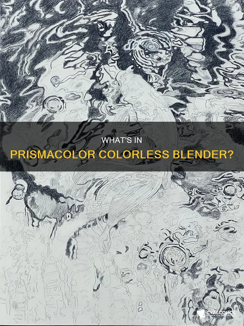 is the prismacolor colorless blender water or alcohol base
