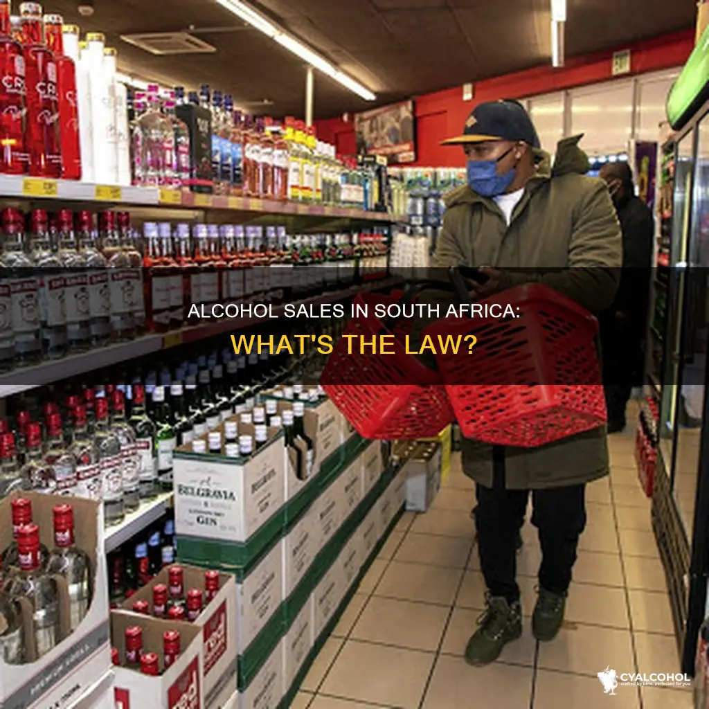 is the sale of alcohol allowed in south africa