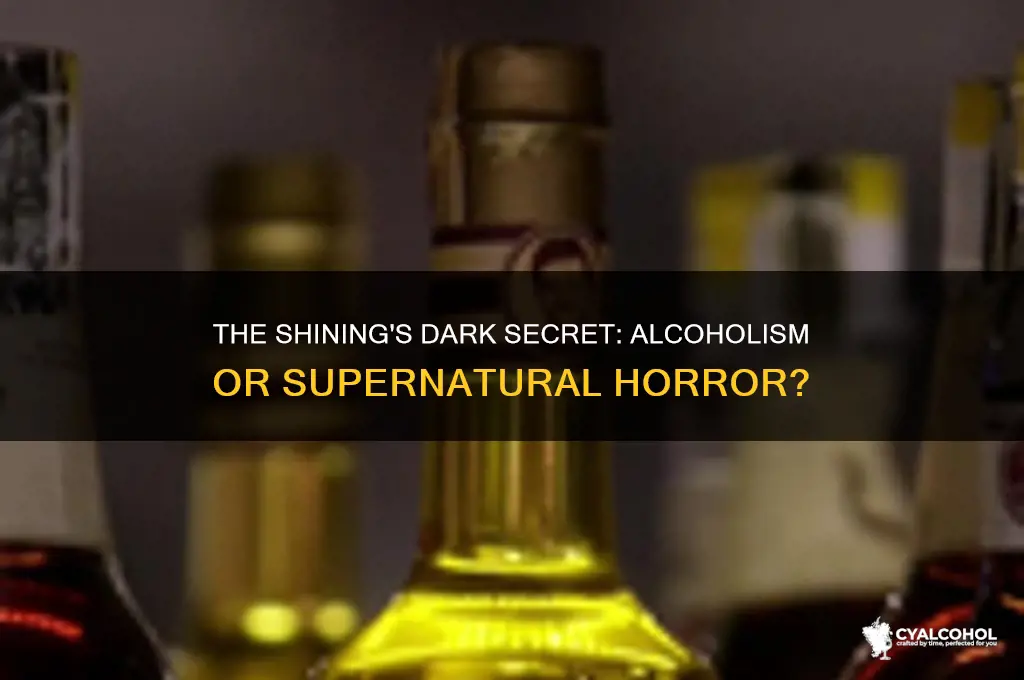 is the shining about an alcoholic