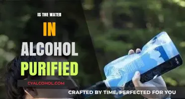 Is Alcohol's Water Purified? Unveiling the Truth Behind the Process
