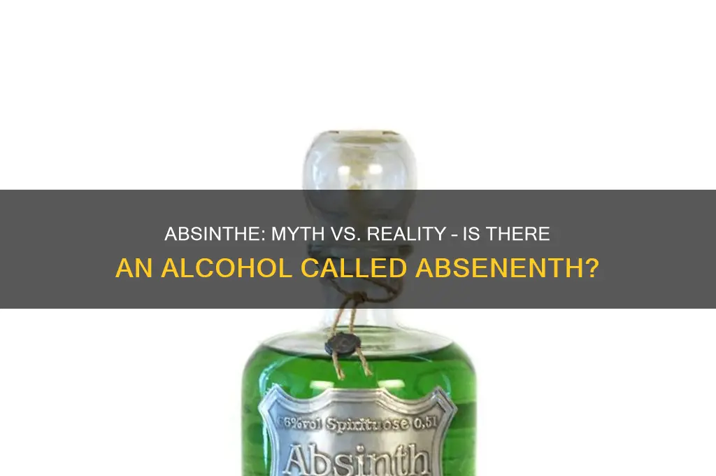 is their an alcohol called absenenth