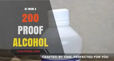 Exploring the Limits: Does 200 Proof Alcohol Really Exist?