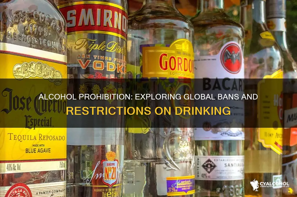 is there a ban in alcohol