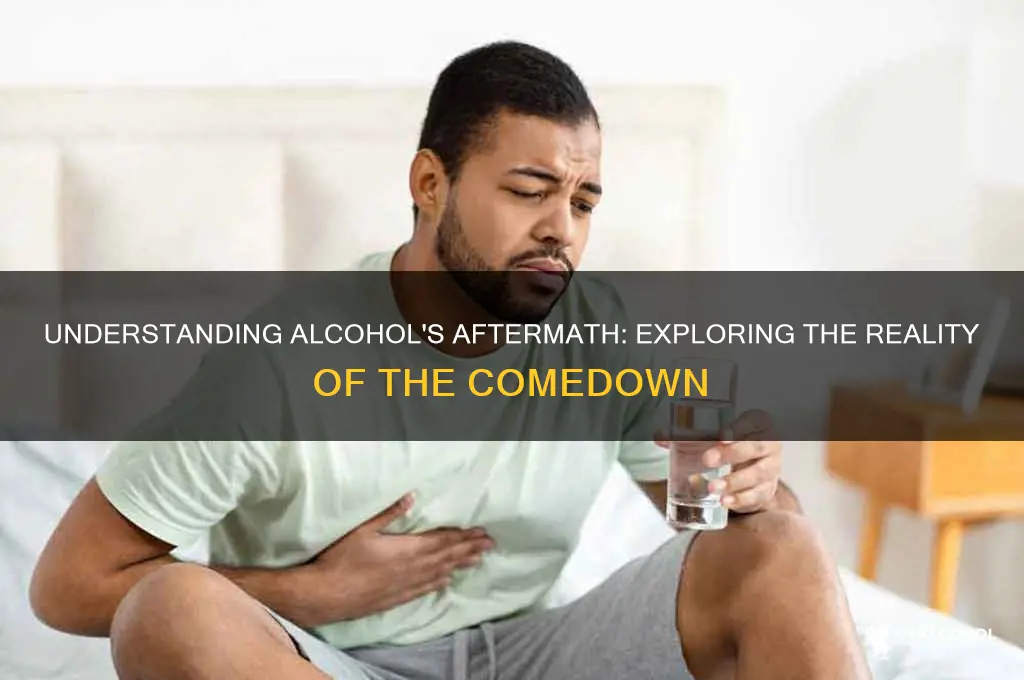 is there a comedown from alcohol