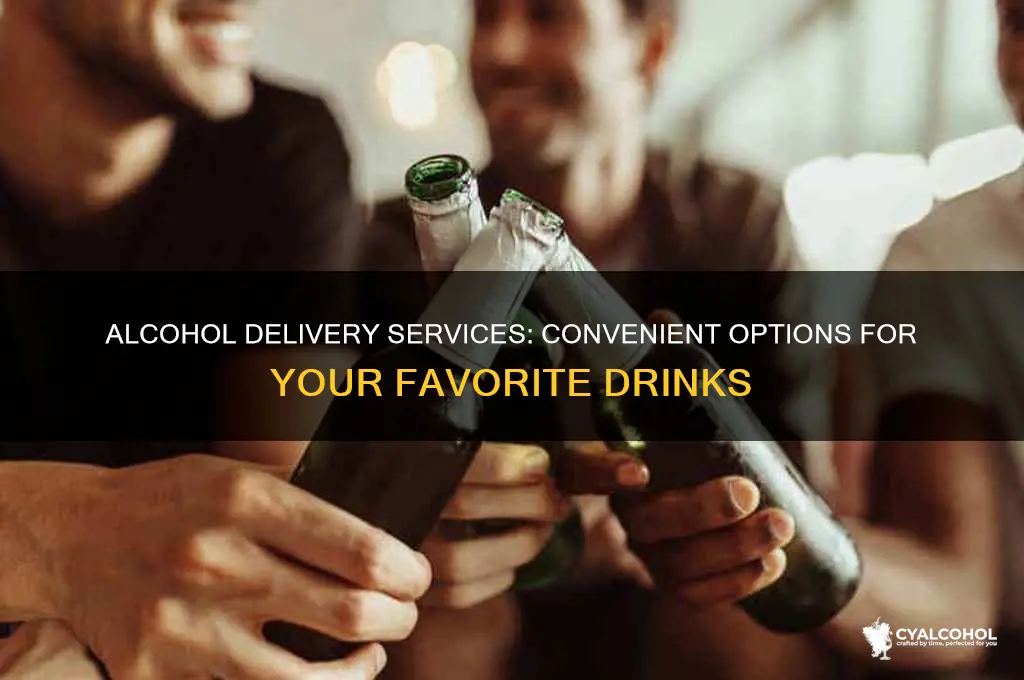 is there a delivery service that delivers alcohol