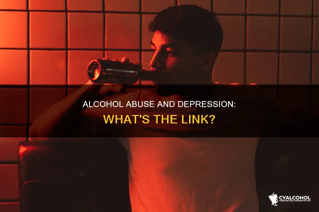 is there a direct correlation between alcohol abuse and depression