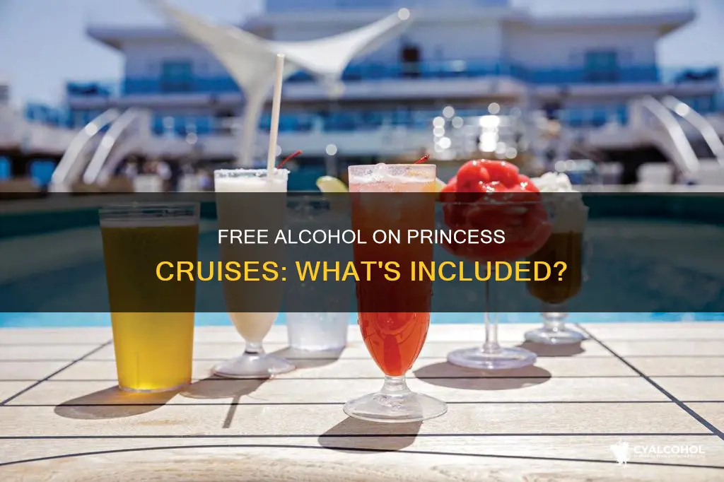 is there a free alcohol beverage package on princess cruises