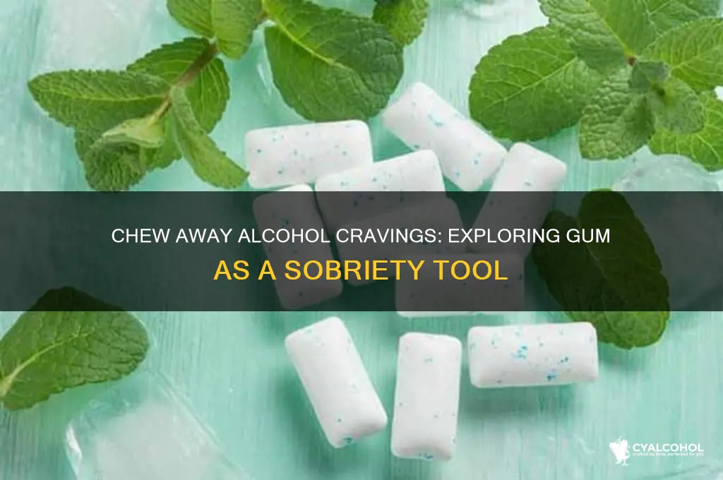 is there a gum to curb alcohol cravings
