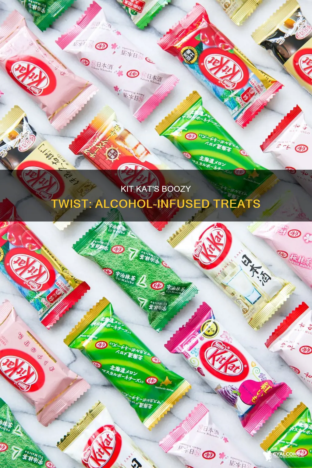 is there a kit kat with alcohol in it