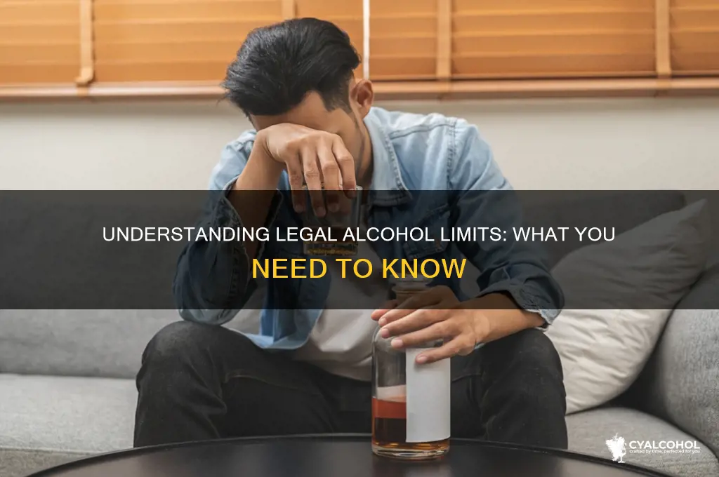 is there a legal alcohol limit