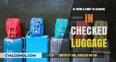 Alcohol in Checked Luggage: How Much is Too Much?
