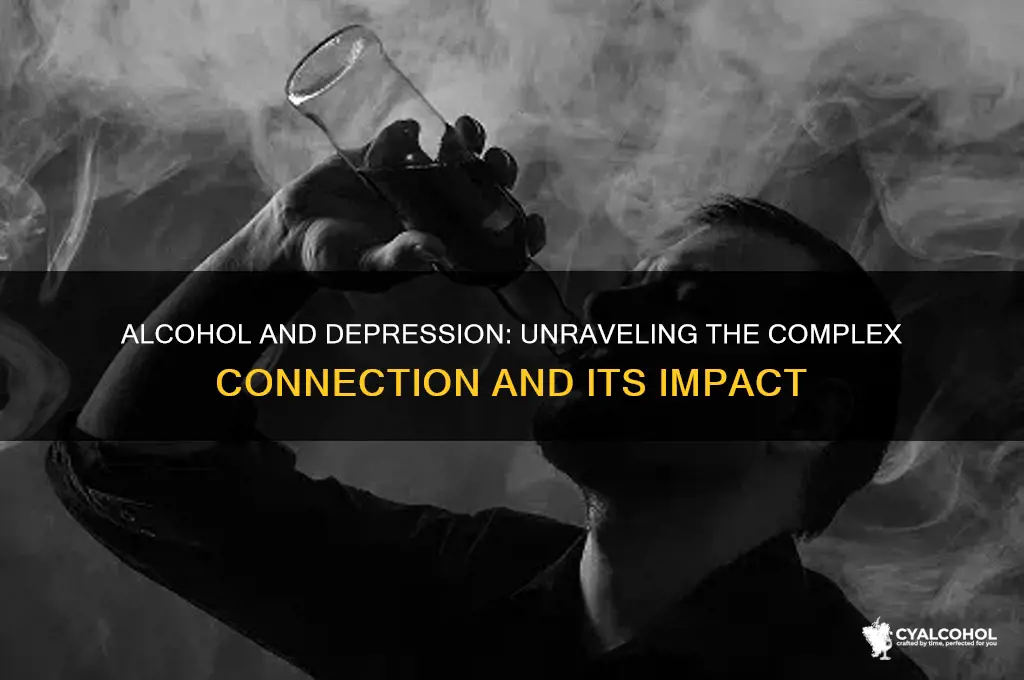 is there a link between alcohol and depression
