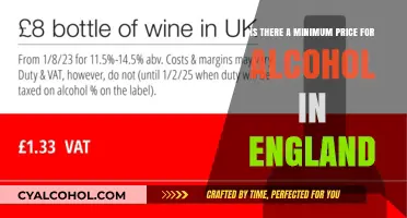Alcohol Pricing in England: What's the Minimum?