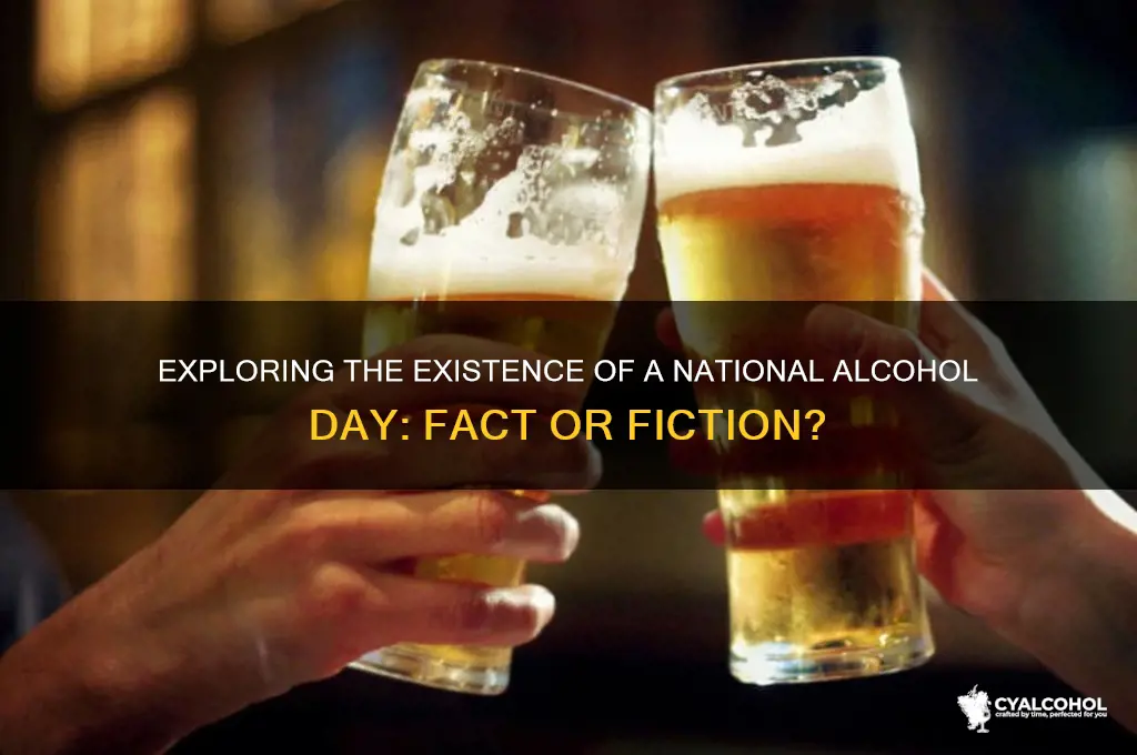 is there a national alcohol day