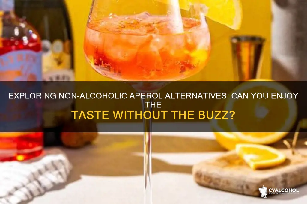 is there a non alcoholic aperol