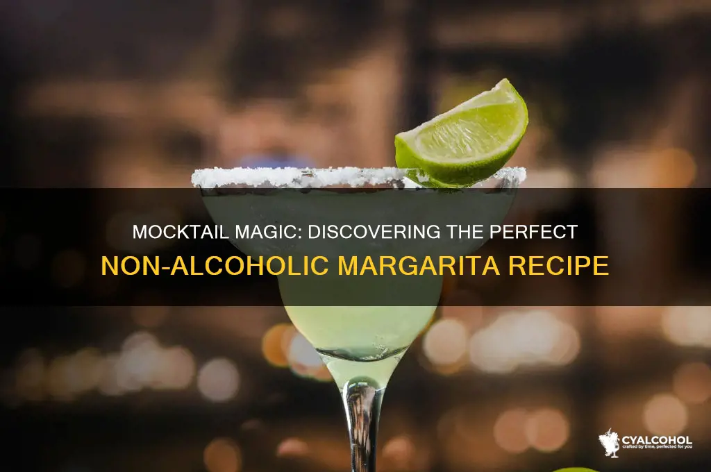 is there a non alcoholic margarita