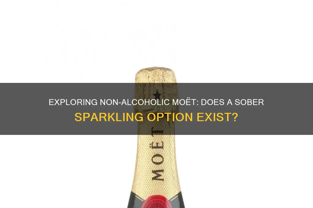 is there a non alcoholic moet
