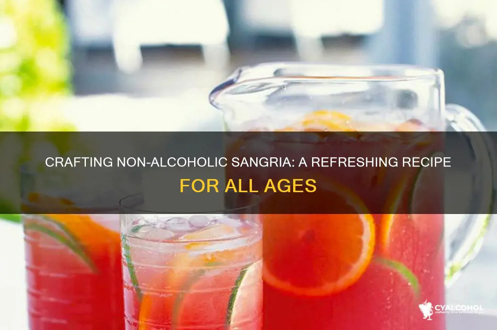 is there a recipe for non alcoholic sangria