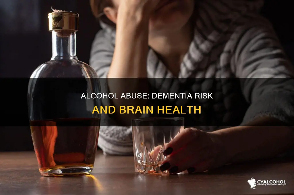 is there a such thing as alcohol induced dementia