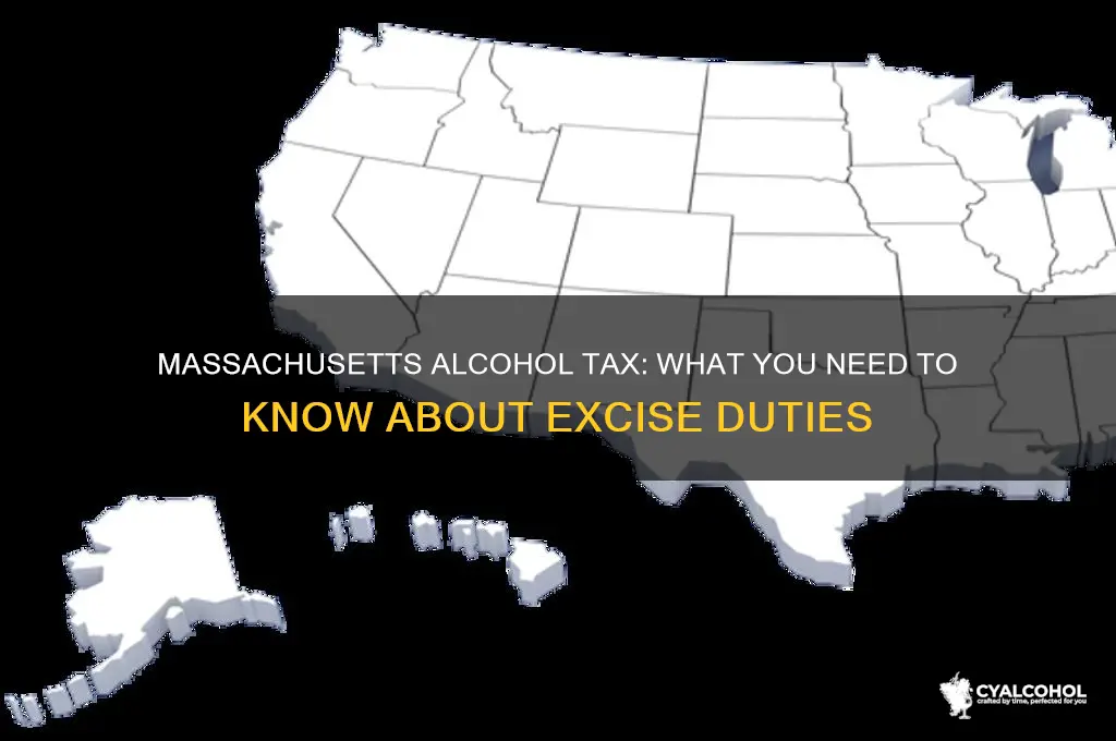 is there a tax on alcohol in ma