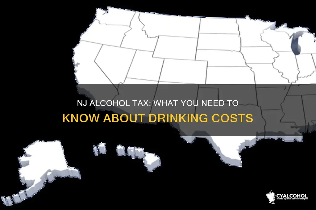 is there a tax on alcohol in nj