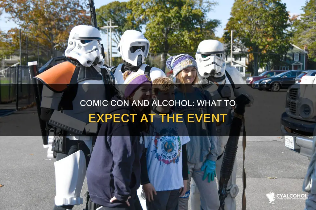is there alcohol at comic con