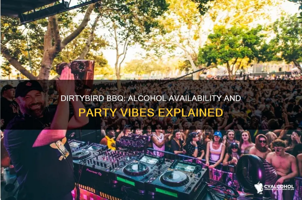 is there alcohol at dirtybird bbq