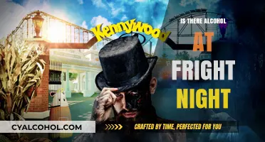 Alcohol at Fright Night: What to Expect at the Event