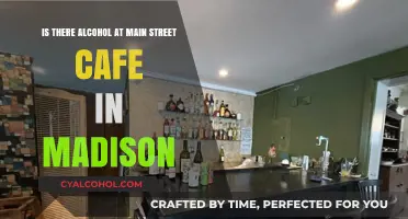 Main Street Cafe: Alcohol or Not?