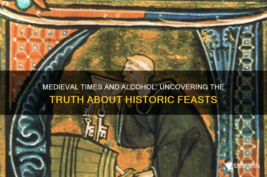 is there alcohol at medieval times