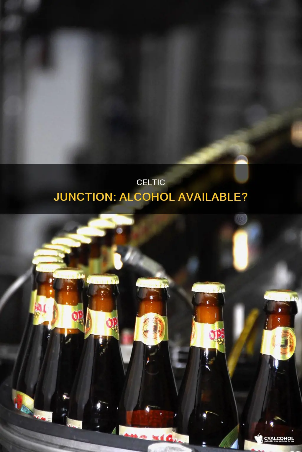 is there alcohol at the celtic junction arts center