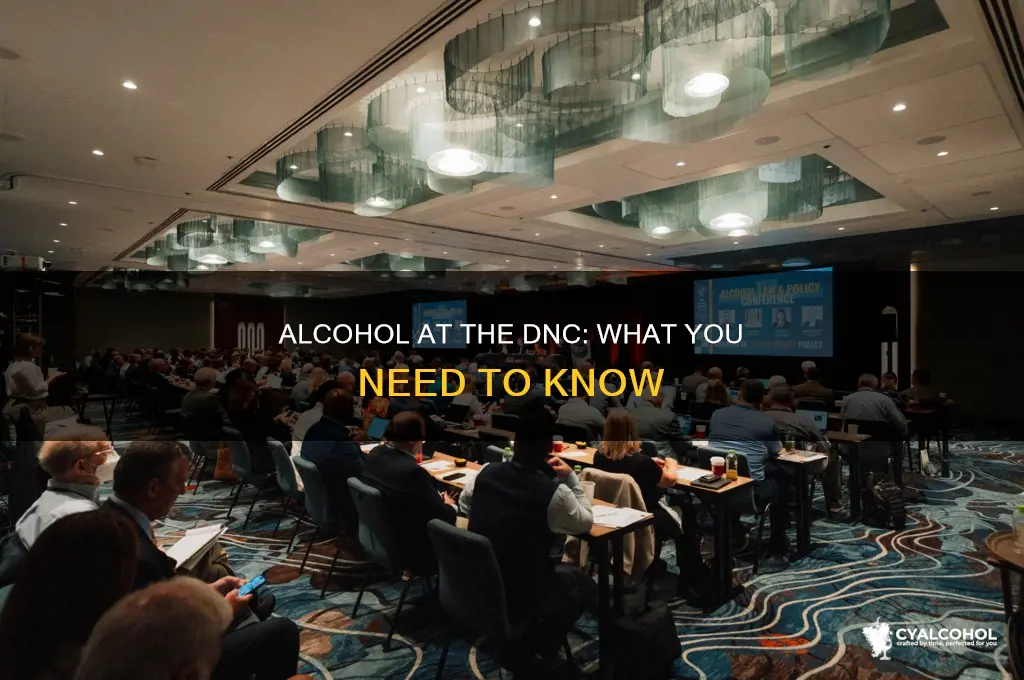 is there alcohol at the dnc