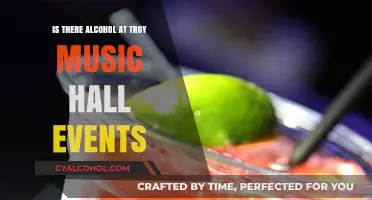 Alcohol Availability at Troy Music Hall Events: What to Expect