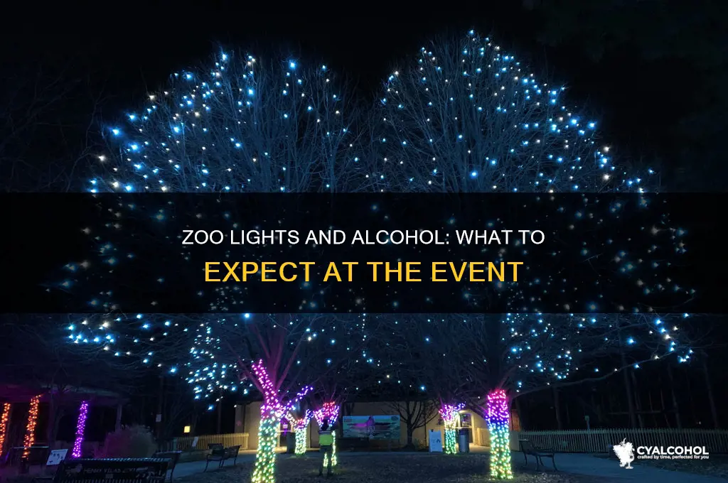 is there alcohol at zoo lights