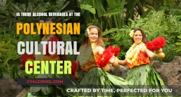 Alcoholic Beverages at the Polynesian Cultural Center?