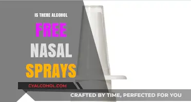 Alcohol-Free Nasal Sprays: Are They Available and Effective for Relief?