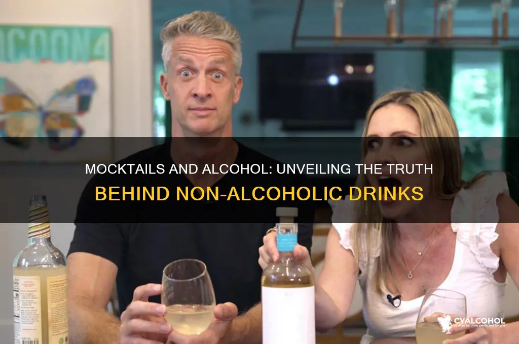 is there alcohol in a mocktail
