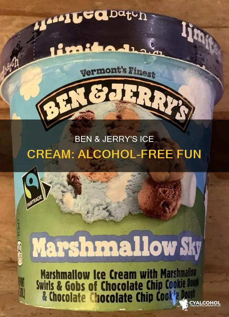 is there alcohol in ben and jerry