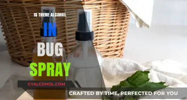 Bug Spray and Alcohol: Unveiling the Ingredients in Your Repellent