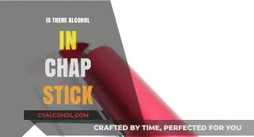 Chap Stick Ingredients: Does Your Lip Balm Contain Alcohol?