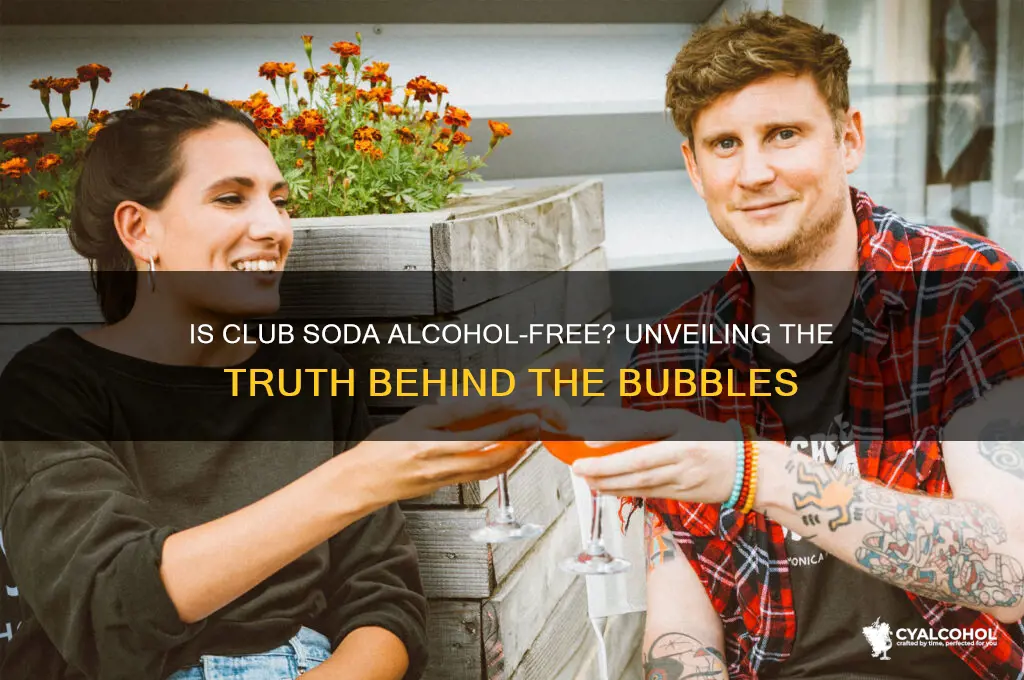 is there alcohol in club soda