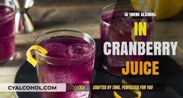 Cranberry Juice and Alcohol: Uncovering the Truth About Its Content