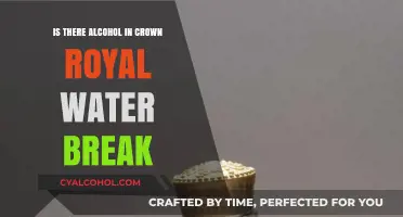 Crown Royal Water Break: Alcohol Content Explained and Debunked