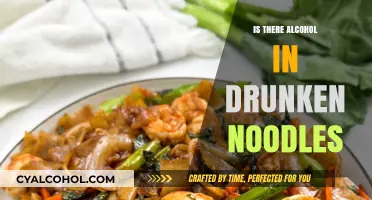 Drunken Noodles Mystery: Unveiling the Truth About Alcohol Content