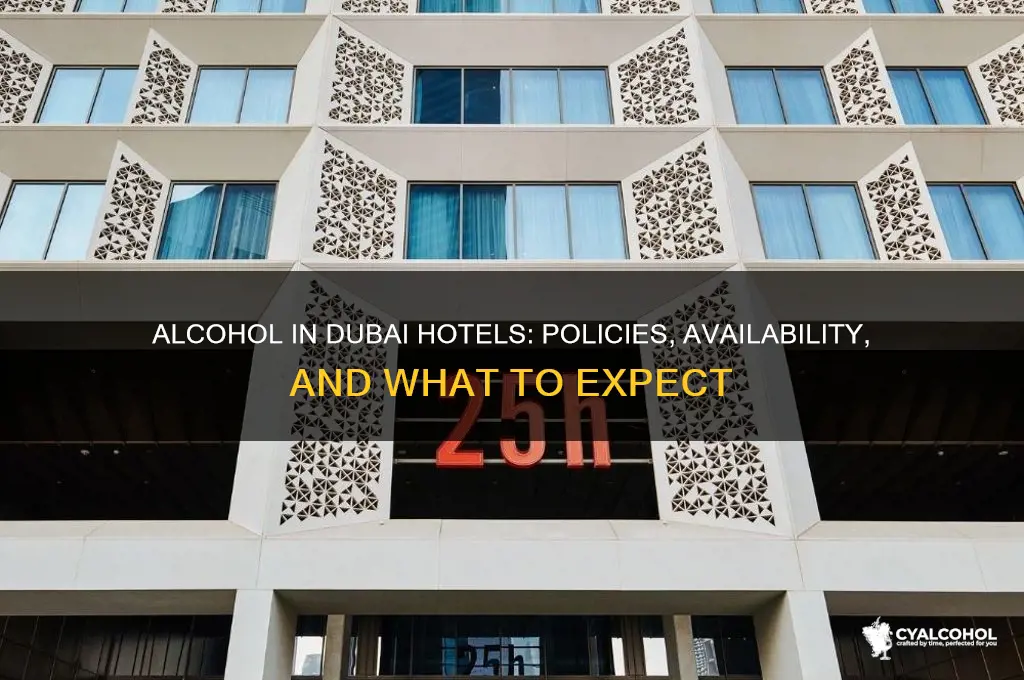 is there alcohol in dubai hotels